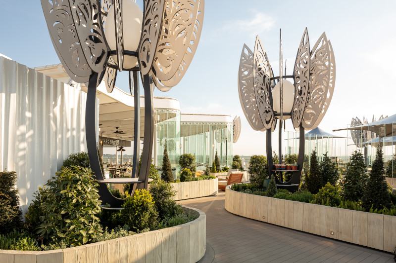 Celebrity Beyond rooftop garden, cruise tips for first timers